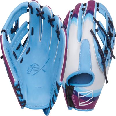 Rawlings | REV1X Baseball Glove | Size 11.75" | RHT | Columbia Blue/Navy