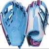 Rawlings | REV1X Baseball Glove | Size 11.75" | RHT | Columbia Blue/Navy view 1