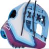 Rawlings | REV1X Baseball Glove | Size 11.75" | RHT | Columbia Blue/Navy view 2