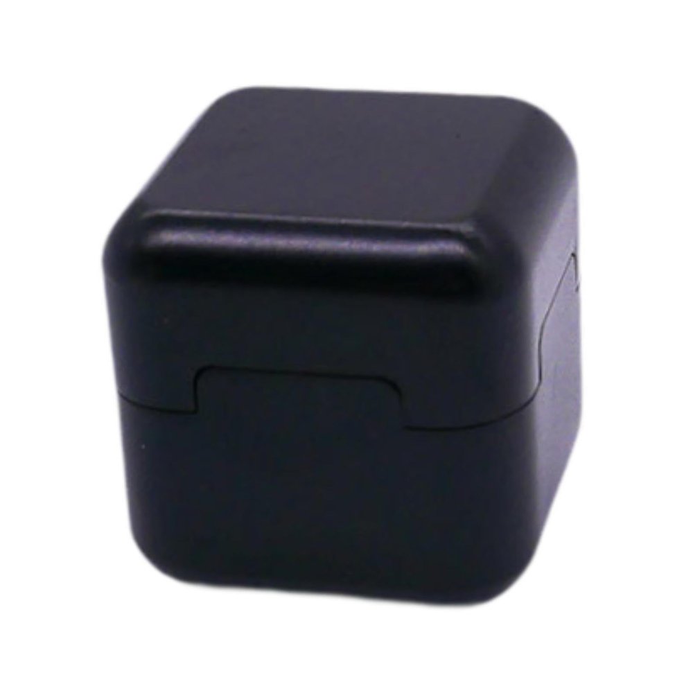 RNXRZANK Compact Holder for Billiard Cue Chalk Storage, Black