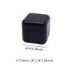 RNXRZANK Compact Holder for Billiard Cue Chalk Storage, Black view 3