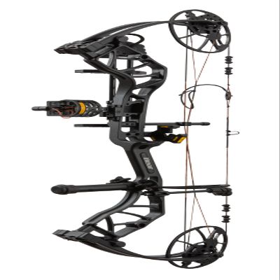 Bear Legit Maxx Ready to Hunt Compound Archery Bow, 70lb. Draw Weight, Left Hand, Black