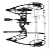 Bear Legit Maxx Ready to Hunt Compound Archery Bow, 70lb. Draw Weight, Left Hand, Black view 2