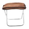 WHAMVOX Portable Garden Stool Lightweight Collapsible Camping Chair for Adults Ergonomic Design for Outdoor Activities Easy to Carry Durable Construction Brown view 1
