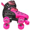 Roller Derby Trac Star Adjustable Skates for Kids, Beginners, Youth Pink Daisy Size Large (3-6) view 2