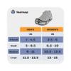 Yaktrax Walk Plus Traction Cleats for Ice and Snow, 360 Steel Coil Grip for All-Direction Traction, Flexible Cold-Resistant Upper, Easy On/Off with Heel Tab, Includes Carry Bag & Carabiner, Medium view 4