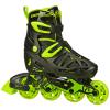 Roller Derby Tracer Adjustable Inline Skates for Boys, Girls, Kids, Beginners, Youth Black/Green Size Small (12J-1) view 1