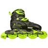 Roller Derby Tracer Adjustable Inline Skates for Boys, Girls, Kids, Beginners, Youth Black/Green Size Small (12J-1) view 3