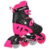Roller Derby Tracer Adjustable Inline Skates for Boys, Girls, Kids, Beginners, Youth Black/Pink Size Small (12J-2) view 2