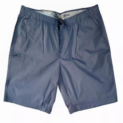 Weatherproof Vintage Men's Performance Weather-Flex Tech Shorts (US, Alpha, Medium, Regular, Regular, Gray)