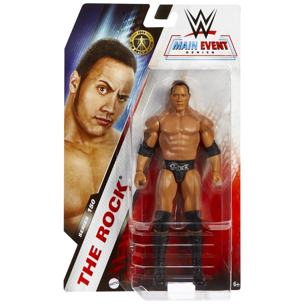 The Rock - WWE Main Event 150 Toy Wrestling Action Figure