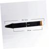 HONMEET Thicken Leather Canvas Knife Cloth Razor Sharpening Strop for Razor Blades Random Color view 2