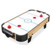 Best Choice Products 40in Portable Tabletop Air Hockey Arcade Table for Game Room w/ 100V Motor, Electric Fan, 2 Strikers, 2 Pucks - Natural view 1