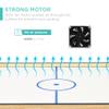 Best Choice Products 40in Portable Tabletop Air Hockey Arcade Table for Game Room w/ 100V Motor, Electric Fan, 2 Strikers, 2 Pucks - Natural view 4