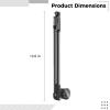 yeeplant Portable High-Pressure Aluminum Bike Pump, Shock and Fork Inflator for Mountain and Road Bikes, Fits Schrader & Presta Valves view 4
