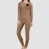 RKJVB M Angkor Thom Thermal Underwear Set for Women Long Johns Women Base Layer Top Bottom for Cold Weather view 2