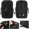 ONE WVW PIN Tactical Molle Phone Pouch Belt Pouchs, EDC Utility Pouches Waist Bag, Small Cell Phone Holster Gear Tool Gadget Pocket for Men view 3