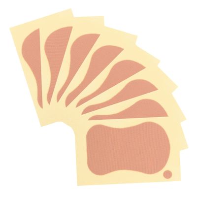 Baluue 12pcs Self Adhesive Underarm Sweat Pads for Women Men Cotton