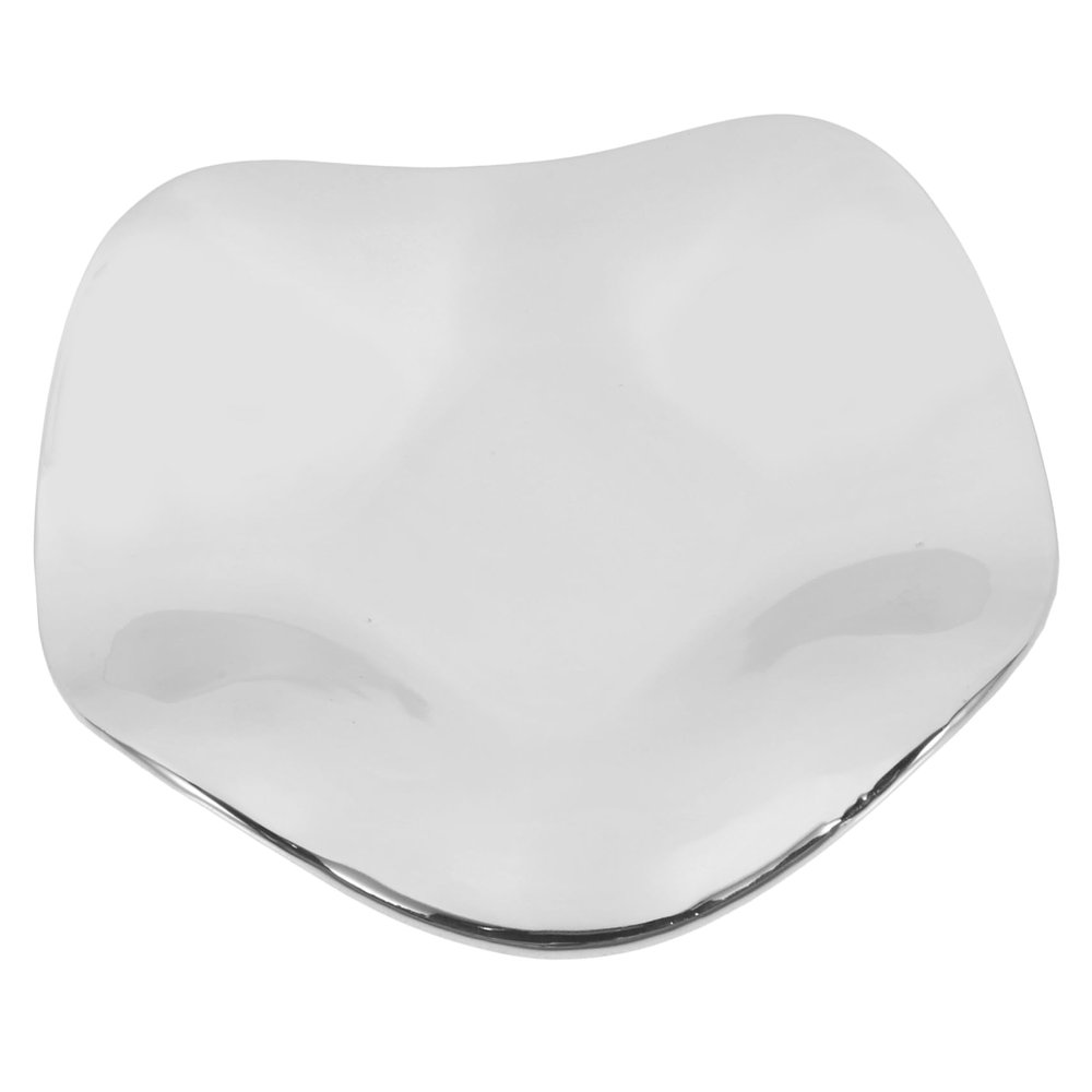 Unomor Ceramic Jewelry Display Tray Lightweight Trinket Dish for Cosmetics Jewelry Storage Elegant Irregular Design Smooth for Earrings and Bracelets Photo Prop