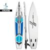 Wkersiy Cruise Inflatable Stand-Up Paddle Board, 12' 6" Length 32" Width 6" Depthm Touring SUP Suitable for Long Distance Paddling with 400LB Capacity 2 Persons Inflatable Paddle Board view 2