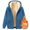 yaoeye Womens Cardigan Tops Button Coat Plus Jacket Loose Winter Hooded Wool Women Plush Size Coats view 3