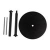 BESPORTBLE Outdoor Folding Lamp Stand Metal Support for Camping and Events Portable Easy to Install Creating Cozy Atmosphere