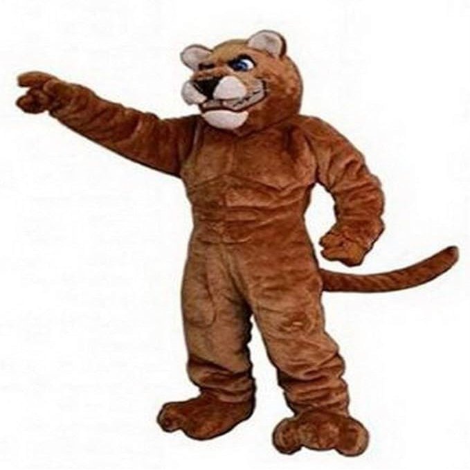 Eamior Cougar Cosplay Cosumes Adult Size for Men & Women with Built-in Fan Inside the Head