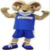 Ram Ryerson Mascot Cosume Adult Size for Men & Women with Built-in Fan Inside the Head