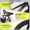 UOKAA Stylish Kids Bike for Ages 4-7 - Easy Assembly Safe & Stable Ride, 16 Inch Wheels, Vibrant Colors, Includes Training Wheels view 4