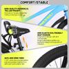 UOKAA Stylish Kids Bike for Ages 4-7 - Easy Assembly Safe & Stable Ride, 16 Inch Wheels, Vibrant Colors, Includes Training Wheels view 4