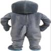 Happy Dolphin Mascot Cosume Adult Size for Men & Women with Built-in Fan Inside the Head and Ice Pack Vest view 3