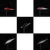 3D Eye Ice Fiber Minnow Fish Lure, Dry Fly IceFiberMinnow-12PCS view 1
