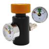 Chewtoyo Paintball Co2 Adapter, 3000Psi Pressure Gauge, Quick Connect Fill Adapter with G1/2-14 Thread for Diving & Firefighting view 1