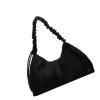 BLULILY Women Bag Large Capacity Shoulder Bag Drawstring Sport Bag Casual Crossbody Bag Nylon Commuting Bag Simple Gym Bag view 1