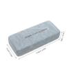 CALLARON 4pcs Fashionable Sunglasses Case Medium Eyeglasses Storage Box Splashproof and Dirtproof Protective Case for Safe Lens Preservation Retro for Stylish Travel Storage view 4