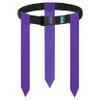 Hilhook Flag Football Belts, Sets of 12 Purple Flag Football Sets with 42 Flags for Youth, Kids and Adults Sport Team Building and Competition Training view 1