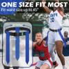 Hilhook Flag Football Belts, 12 Players Blue Flag Football Sets for Youth, Kids and Adults Competition Training and Sport Team Building view 3