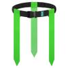 Hilhook Flag Football Belts, Sets of 12 Green Flag Football Sets with 42 Flags for Youth, Kids and Adults Sport Team Building and Competition Training view 1