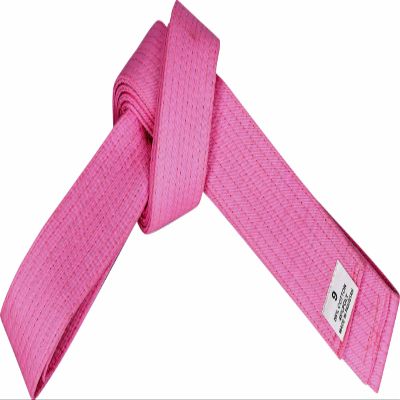 MACS Martial Arts Solid Color Karate Belt (Pink, 3)