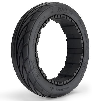 GLDYTIMES 10-2.75 Gokart Comfort Tire Fit for Ninebot by Segway S Max Self balance Scooter, Fit for Ninebot Gokart Pro/Pro 2 and Gokart Bundle Rear wheel Kit, 10x2.75 Replacement Tyre,1pc