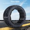 GLDYTIMES 10-2.75 Gokart Comfort Tire Fit for Ninebot by Segway S Max Self balance Scooter, Fit for Ninebot Gokart Pro/Pro 2 and Gokart Bundle Rear wheel Kit, 10x2.75 Replacement Tyre,1pc view 2
