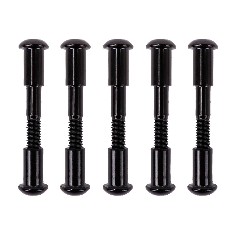 huiyany Electric Scooter Parts 5PC Folding Pothook Hinge Bolt Repair Hardened Steel Lock Fixed Screw Hook Compatible with Xiaomi MIJIA M365 /M365 Pro Electric Scooter Part(Black M365)
