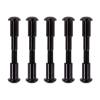 huiyany Electric Scooter Parts 5PC Folding Pothook Hinge Bolt Repair Hardened Steel Lock Fixed Screw Hook Compatible with Xiaomi MIJIA M365 /M365 Pro Electric Scooter Part(Black M365) view 1