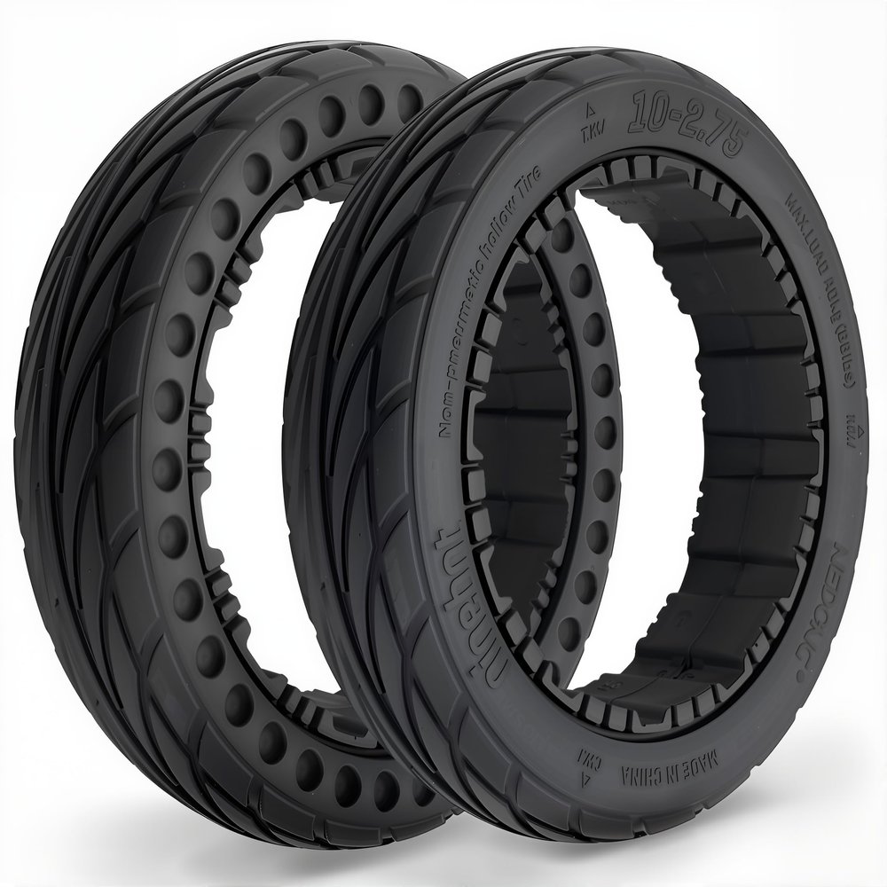 GLDYTIMES 10x2.75 Comfort Tire Fit for Ninebot by Segway Gokart Pro/Pro 2, Gokart with Ninebot S Max, Replacement for S-Max Self Balance Scooter, 2pcs