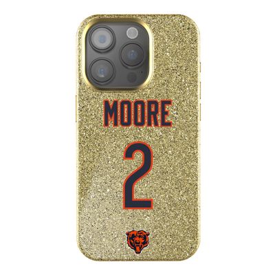 Keyscaper D.J. Moore Gold Chicago Bears Bling iPhone Case