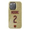 Keyscaper D.J. Moore Gold Chicago Bears Bling iPhone Case view 1