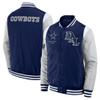 Fanatics Unisex Navy Dallas Cowboys Elements Elite Full-Snap Jacket view 1