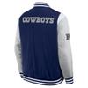Fanatics Unisex Navy Dallas Cowboys Elements Elite Full-Snap Jacket view 3