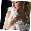 WRITWAA Boa Furry Strips for Women Elegant Halloween Costume Accessory for Weddings Parties and Celebrations Luxurious Decoration view 4