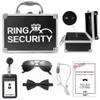 COSLANLEE Ring Bearer Briefcase Ring Security Gift Set, 6PCS with Badge, Bow Tie, Sun Glasses, Earpiece & Mission Card Special Agent Security for Wedding Proposal Outfit Cosplay view 1